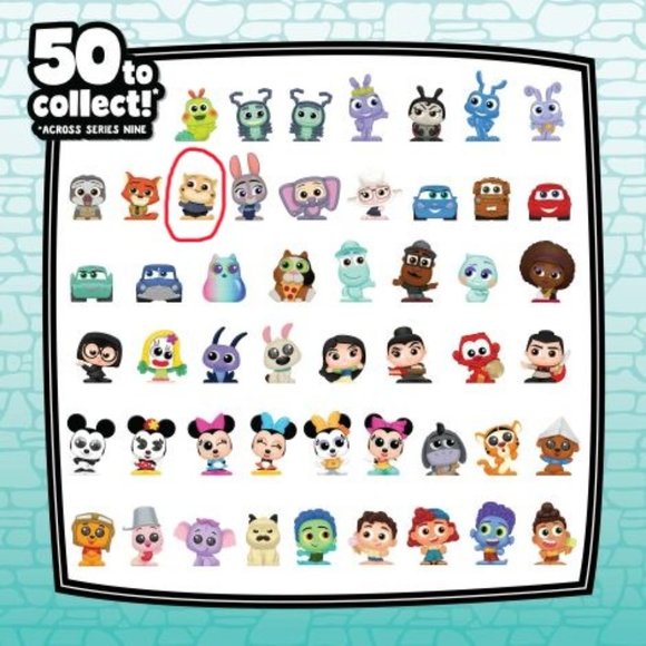 Disney Doorables Series 9: Officer Clawhauser (RARE) from Zootopia - Picture 2 of 2